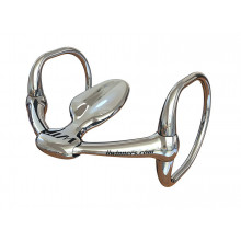 Bett WTP DSEL EP - Dee Snaffle Eggbutt Extended Plate - Winning Tongue Plate Bit