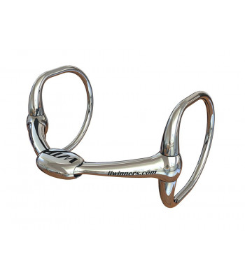 Bett WTP DSEL NP - Dee Snaffle Eggbutt Normal Plate - Winning Tongue Plate Bit