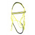 Race bridle w. Cavesson noseband - PVC - Plastic bridle - Various colors