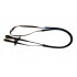Race reins w. rubber grip - PVC - Plastic - Various colors