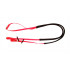 Race reins w. rubber grip - PVC - Plastic - Various colors