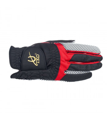 TKO Race Glove Silicone - Black/Red