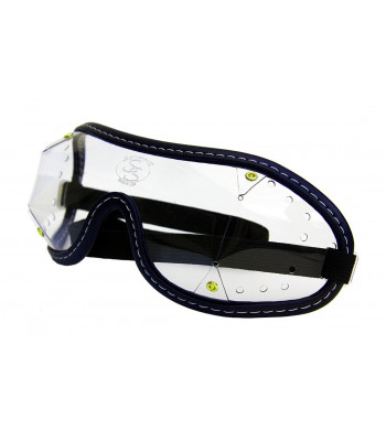 Jockey Goggles Saftisports - Punched Vent - Clear glass - Various colors