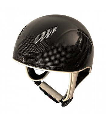 UoF Helmets - Carbon Race - Jockey Race Helmet Carbon Fiber