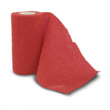 Valueline Vet-Flex - Elastic Cohesive Bandage - Red