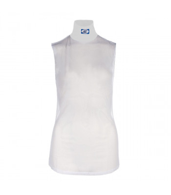 TKO Ultra Light Jockey Mesh Shirt - Sleeveless - White