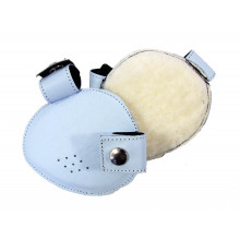 Ear muffs - Standard helmets - Leather with syntheric sheep wool