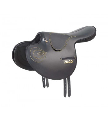 Zilco Exercise Saddle - Quick Release Stirrup Leathers - Full tree