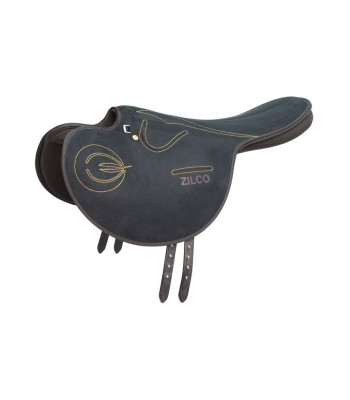 Zilco Exercise Saddle - Suede - Full Tree