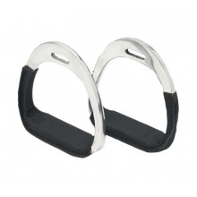 Zilco Race Stirrups . Aluminium w. PVC - 9cm